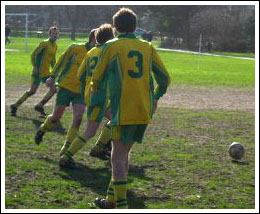 The Logica back four were awesome, a cohesive unit that was for the most part unpassable. [NoobiePix]