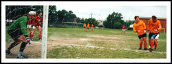 The Dutch block another Pup attack, but finally fell to a last minute Gautam goal.